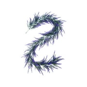 Wisteria Lavender Garland,1.8M/70.86 Purple Lavender Artificial Garland,Spring Summer All Year Lavender Garland for Indoor Outdoor Home Farmhouse Wedding Arch Porch Staircase Floral Decor 2pcs